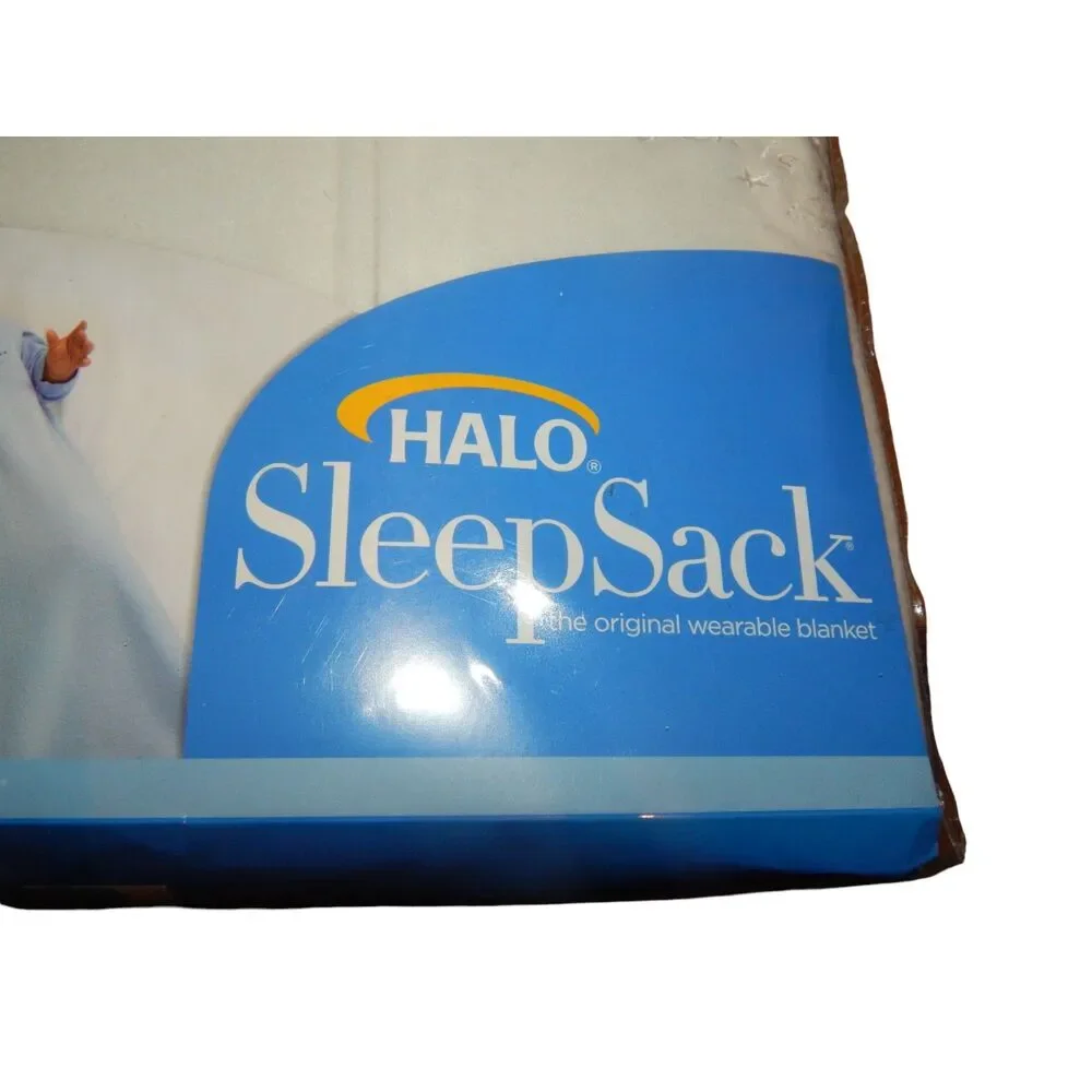 New HALO SleepSack Micro-Fleece Wearable Blanket Cream Large 12-18M 22-28lbs